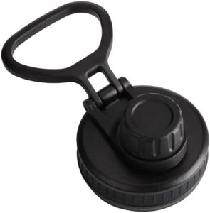 Ersatzdeckel für Wasserflaschen | Flaschenbecher Deckel mit Griff - Ideal für Fitnessstudio, Outdoor und Reisen!