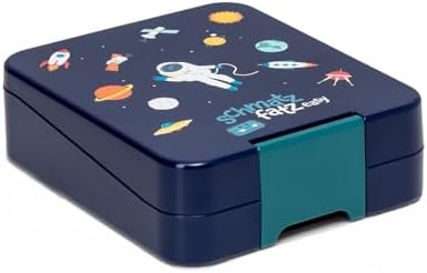 schmatzfatz Brotdose Kinder BPA-frei und auslaufsicher – perfekte Lunchbox für die Schule mit Fächern