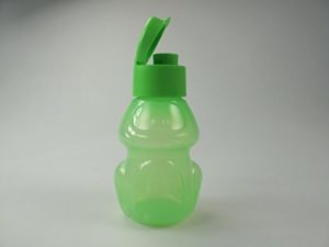 TUPPERWARE Kinder Trinkflasche 350 ml grün Frosch - EcoEasy für kreative Abenteuer!