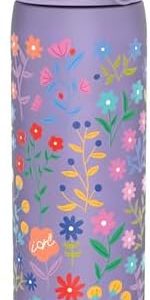 ion8 Trinkflasche 500 ml – Auslaufsicher, Einhandöffnung, ideal für unterwegs, BPA-frei & spülmaschinenfest