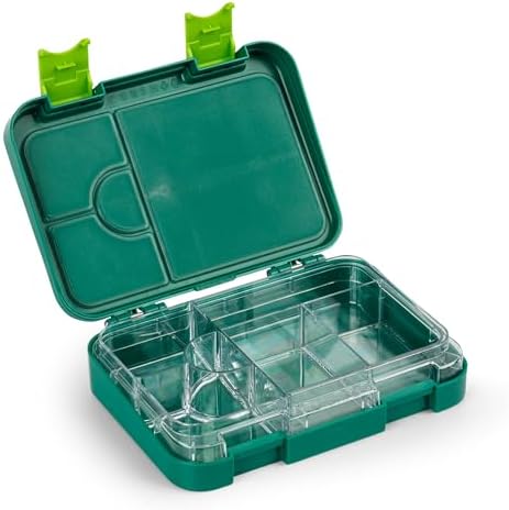 schmatzfatz Brotdose Kinder BPA-frei und auslaufsicher – perfekte Lunchbox für die Schule mit Fächern