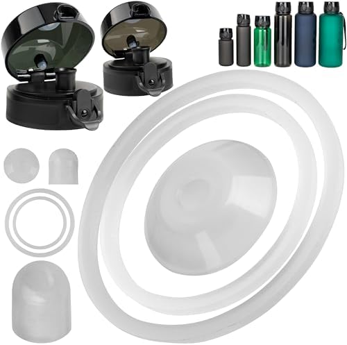 Ersatz Dichtringe Set für 720°DGREE uberBottle & Super Sparrow – Silikon-Dichtungen für 500 ml Trinkflaschen, ideal für