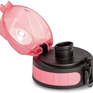 Schmatzfatz Trinkflasche Ersatzdeckel in Pink – Auslaufsicher, BPA-frei für Sport!