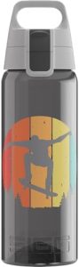 Sigg Tritan Trinkflasche Total Color ONE ONE - Auslaufsicher, leicht & ideal für Sprudel - Spülmaschinenfest, 0,6L/1L
