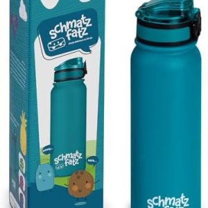 Schmatzfatz Thermosflasche, Auslaufsichere 550ml Edelstahl-Trinkflasche für Schule & Kindergarten, BPA-frei und ideal fü